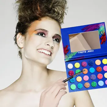 24 Colors Eye Shadow Luminous Eyeshadow Glow Neon Light UV Glow Eye Shadow Palette Color Fluorescent Eye Shadow Eye Makeup
24 Colors Eye Shadow Luminous Eyeshadow Glow Neon Light UV Glow Eye Shadow Palette Color Fluorescent Eye Shadow Eye Makeup