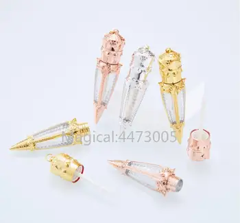 10-100pcs 5ml Empty Carrot Shape Lip Gloss Tube,DIY Rose Gold/Gold/Silver Liquid Lipstick Bottle,Refillable Lipgloss Container
10-100pcs 5ml Empty Carrot Shape Lip Gloss Tube,DIY Rose Gold/Gold/Silver Liquid Lipstick Bottle,Refillable Lipgloss Container