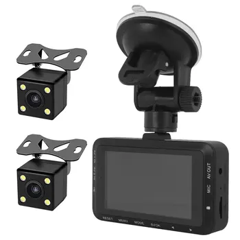 3-inch Motorcycle Driving Recorder Dashcam LCD display Front Rear View Dual Camera Motorbike Driving Video Recorder
3-inch Motorcycle Driving Recorder Dashcam LCD display Front Rear View Dual Camera Motorbike Driving Video Recorder