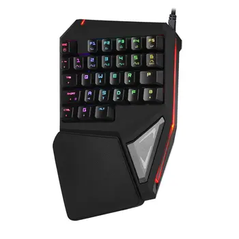 Delux gaming mini keyboard T9 Pro/t9 plus mechanical wired Professional keyboard 7 Color Backlit Single Hand Ergonomic Keypad
Delux gaming mini keyboard T9 Pro/t9 plus mechanical wired Professional keyboard 7 Color Backlit Single Hand Ergonomic Keypad