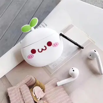 Cute Cartoon Grass Pattern Soft Silicone Protective Case Shockproof Cover Skin Protector with Carabiner for Airpods 1/2 Charging
Cute Cartoon Grass Pattern Soft Silicone Protective Case Shockproof Cover Skin Protector with Carabiner for Airpods 1/2 Charging