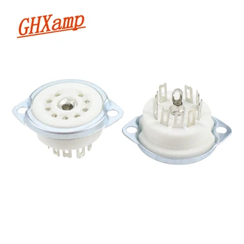 GHXAMP Nine-Pin Electronic Tube Socket For ECC83 6N3 6N11 6P14 5670 Amplifier Valve Nine Foot Socket 2pcs
GHXAMP Nine-Pin Electronic Tube Socket For ECC83 6N3 6N11 6P14 5670 Amplifier Valve Nine Foot Socket 2pcs