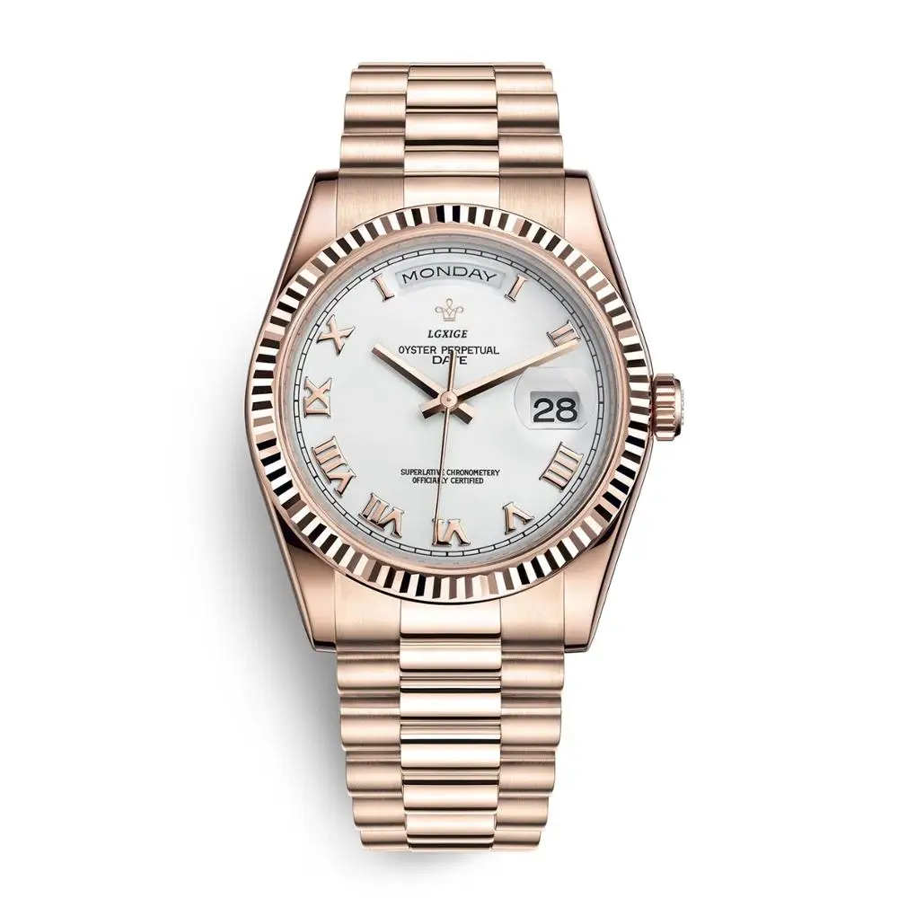Watches Rose Gold Men's Watch Christmas Gift For Dad Free Shipping Watch Men
Watches Rose Gold Men's Watch Christmas Gift For Dad Free Shipping Watch Men