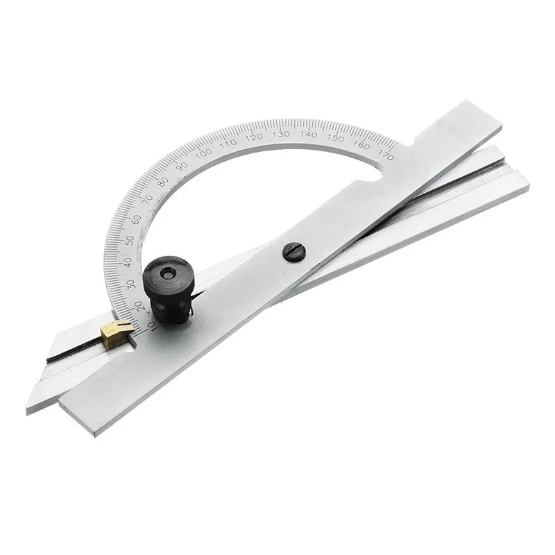 Stainless Steel Adjustable Protractor 150 x 100mm 10-170 Degrees Angle Ruler Tool CLH@8
Stainless Steel Adjustable Protractor 150 x 100mm 10-170 Degrees Angle Ruler Tool CLH@8