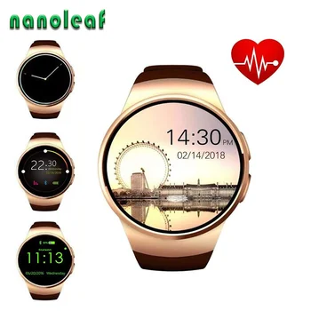KW18 Business Smart Watch For Android / IOS Bluetooth Inteligent SIM Blood Pressure Heart Rate Monitor Electronic Wrist Watch
KW18 Business Smart Watch For Android / IOS Bluetooth Inteligent SIM Blood Pressure Heart Rate Monitor Electronic Wrist Watch