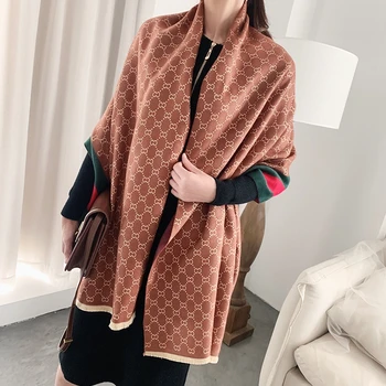 Shawls and Wraps Cashmere Pashmina Winter Women Scarf Luxury Brand Printing Large Size Bandana Cape Hijab Blanket poncho
Shawls and Wraps Cashmere Pashmina Winter Women Scarf Luxury Brand Printing Large Size Bandana Cape Hijab Blanket poncho