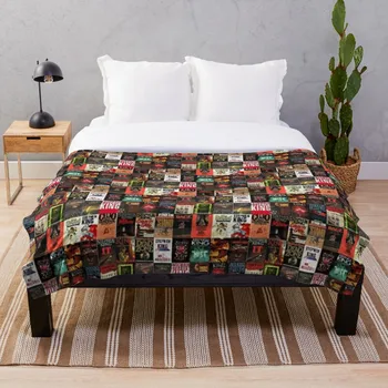 Stephen King Book Cover Collage Throw Blanket Soft Sherpa Blanket Bed Sheet Single Knee Blanket Office Nap Blanket
Stephen King Book Cover Collage Throw Blanket Soft Sherpa Blanket Bed Sheet Single Knee Blanket Office Nap Blanket