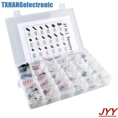 Ultimate 37 in 1 Sensor Modules Kit for & MCU Education User + Free case diy electronics
Ultimate 37 in 1 Sensor Modules Kit for & MCU Education User + Free case diy electronics