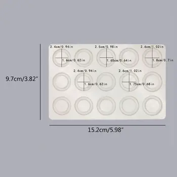 All Sizes Ring Band Epoxy Resin Casting Mold Circle Pendant Rings Silicone Mold Jewelry Making Tools Art Crafts
All Sizes Ring Band Epoxy Resin Casting Mold Circle Pendant Rings Silicone Mold Jewelry Making Tools Art Crafts