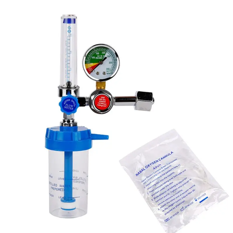 Oxygen Pressure Regulator Inhalator Pressure Gauge Pressure Reducing Valve G5/8\"
Oxygen Pressure Regulator Inhalator Pressure Gauge Pressure Reducing Valve G5/8\"