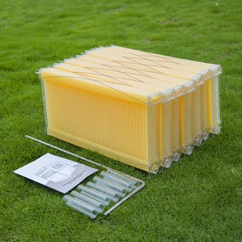 1 pcs Automatic Honey Collection Nest Frame Beekeeper Beehive Food-grade Plastic Honeycomb Block Bee Spleen Box Beekeeping Tools
1 pcs Automatic Honey Collection Nest Frame Beekeeper Beehive Food-grade Plastic Honeycomb Block Bee Spleen Box Beekeeping Tools