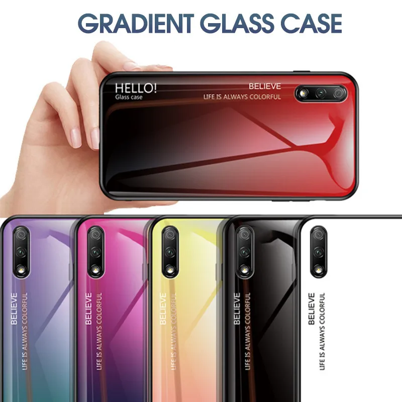 Case for Huawei Honor 9X Tempered Glass Protective Case for Honor 8X MAX 8A Case Luxury Gradient Hard Cover Funda Coque
Case for Huawei Honor 9X Tempered Glass Protective Case for Honor 8X MAX 8A Case Luxury Gradient Hard Cover Funda Coque