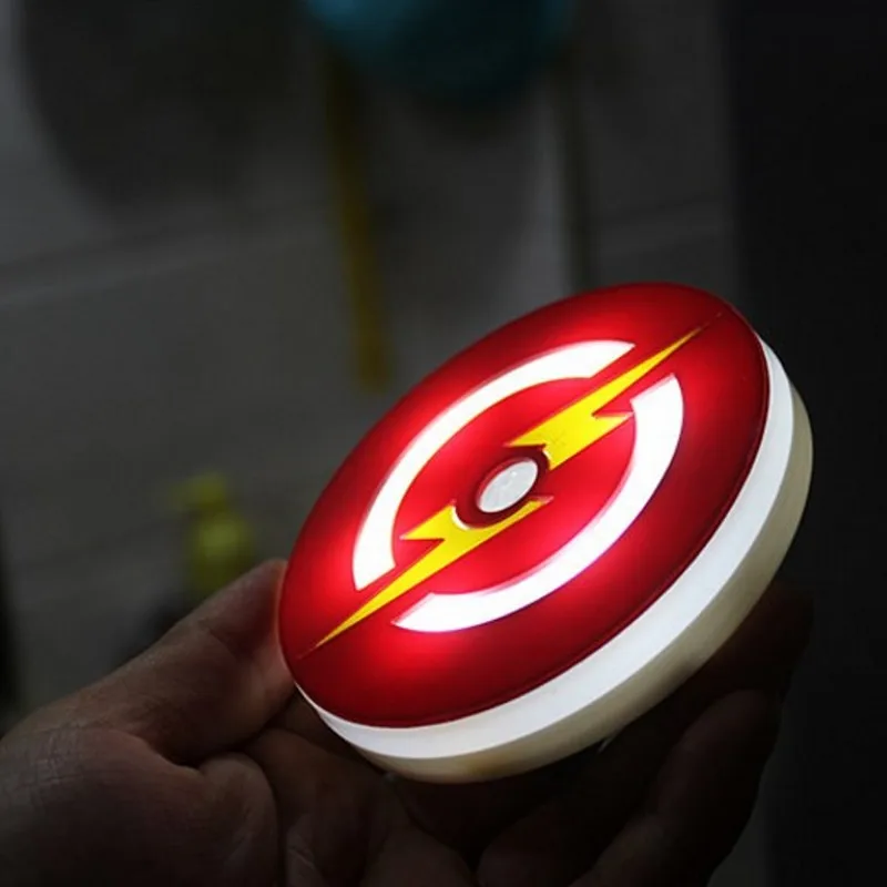 Superhero Captain Iron Man Spider-Man LED Infrared Motion Sensor Control Night Light 3PCS Children's Bedroom Bedside Light Gift
Superhero Captain Iron Man Spider-Man LED Infrared Motion Sensor Control Night Light 3PCS Children's Bedroom Bedside Light Gift