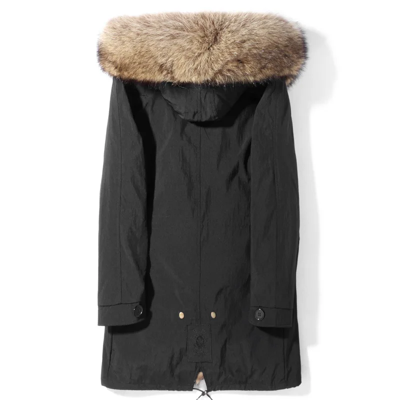 2020 New Parka Real Fur Coat Men Winter Jacket Warm Raccoon Fur Liner Long Genuine Fur Coats Parkas De Hombre P189865102
2020 New Parka Real Fur Coat Men Winter Jacket Warm Raccoon Fur Liner Long Genuine Fur Coats Parkas De Hombre P189865102