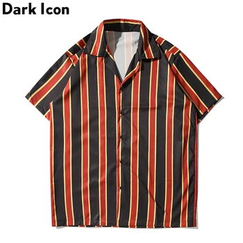 Dark Icon Striped Hip Hop Shirt Men Hawaiian Beach Shirts Streetwear Men's Shirt 2019 Summer New Fashion Short Sleeved Shirt
Dark Icon Striped Hip Hop Shirt Men Hawaiian Beach Shirts Streetwear Men's Shirt 2019 Summer New Fashion Short Sleeved Shirt