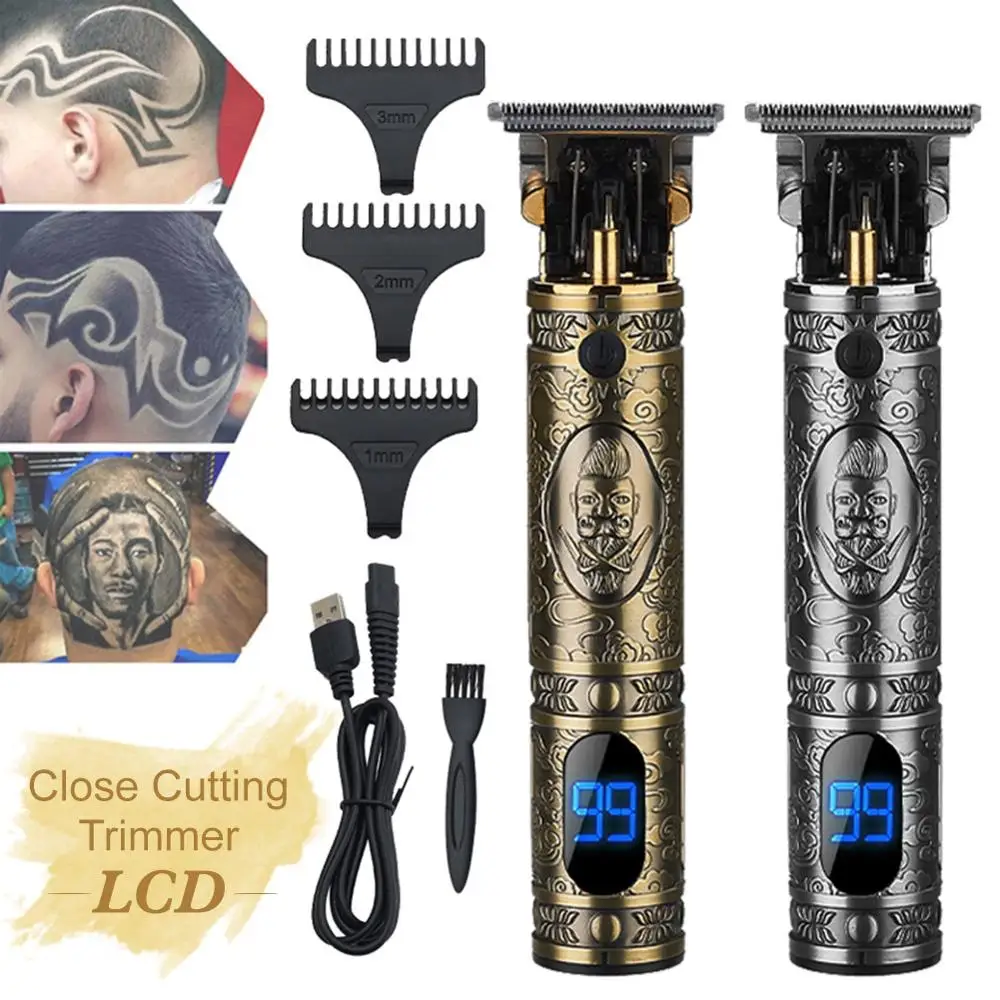 Rechargeable Retro Oil Hair Trimmer T9 Upgraded Electric Hair Clipper Men's Cordless Haircut Adjustable Ceramic Blade Dropshippi
Rechargeable Retro Oil Hair Trimmer T9 Upgraded Electric Hair Clipper Men's Cordless Haircut Adjustable Ceramic Blade Dropshippi