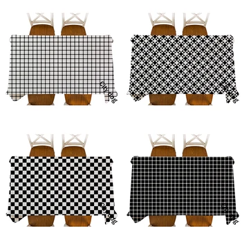 Pastoral Style Decorative Geometric lattice Table Cloth waterproof Cotton Linen geometry Tablecloth Dining Table Cover For Decor
Pastoral Style Decorative Geometric lattice Table Cloth waterproof Cotton Linen geometry Tablecloth Dining Table Cover For Decor