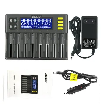 US/EU/UK Plug Lii-600/Lii-S8 Battery Charger For Li-ion 3.7V and NiMH 1.2V battery Suitable for 18650 26650 21700 26700 AA AAA
US/EU/UK Plug Lii-600/Lii-S8 Battery Charger For Li-ion 3.7V and NiMH 1.2V battery Suitable for 18650 26650 21700 26700 AA AAA