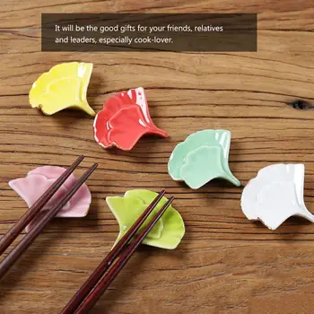 6pcs Kitchen Chopstick Rack Simulation Leaves Chopsticks Rests Ceramics Chopsticks Holder Dinner Table Home Decoration
6pcs Kitchen Chopstick Rack Simulation Leaves Chopsticks Rests Ceramics Chopsticks Holder Dinner Table Home Decoration