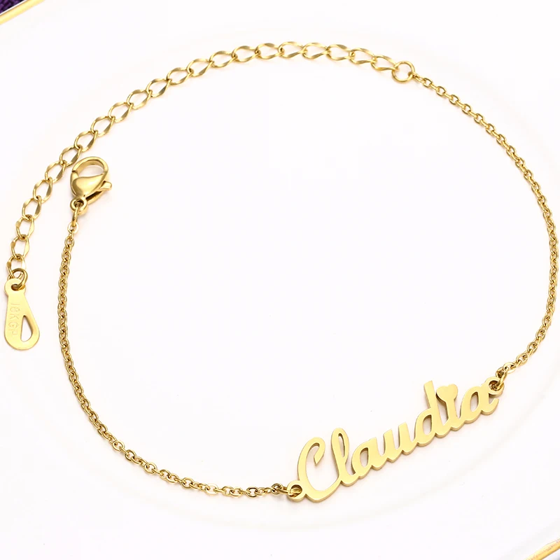 Personalized Custom Name Bracelet For Women Stainless Steel Charms Handmade Engraved Handwriting Love Bangle New Year Gift
Personalized Custom Name Bracelet For Women Stainless Steel Charms Handmade Engraved Handwriting Love Bangle New Year Gift