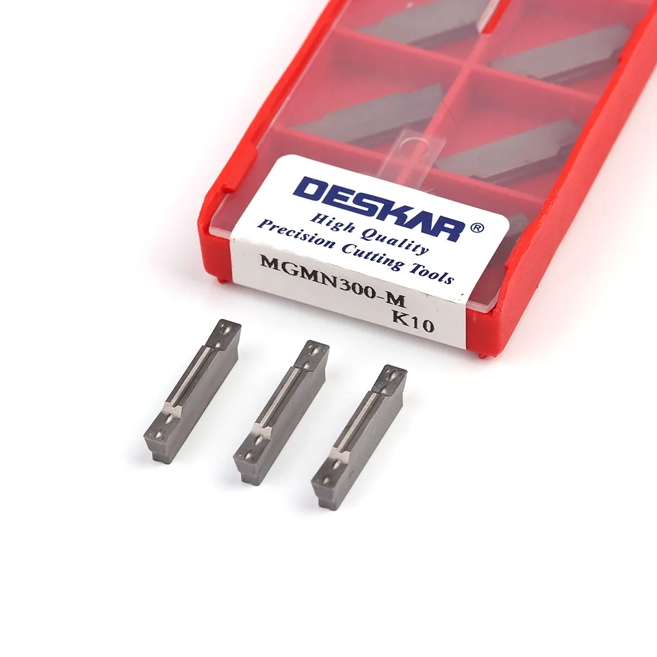 DESKAR 100% MGMN150 MGMN200 MGMN250 G MGMN300 MGMN400 MGMN500 M K10 Carbide Inserts blade CNC Lathe Turning Tool for Aluminum
DESKAR 100% MGMN150 MGMN200 MGMN250 G MGMN300 MGMN400 MGMN500 M K10 Carbide Inserts blade CNC Lathe Turning Tool for Aluminum