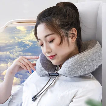 Cordless Neck Vertebra Massage Electric Pillow with Heat Deep Tissue U-Shaped Memory Foam Pillow MSU88
Cordless Neck Vertebra Massage Electric Pillow with Heat Deep Tissue U-Shaped Memory Foam Pillow MSU88