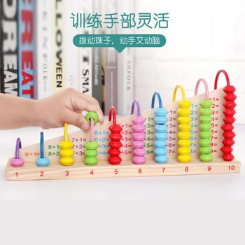 Child Wooden Abacus Toys Early Math Educational Learning Toy Calculat Bead Counting Intelligence Development Kid Montessori Toy
Child Wooden Abacus Toys Early Math Educational Learning Toy Calculat Bead Counting Intelligence Development Kid Montessori Toy