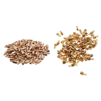 200Pcs Brass Hex Stand-Off Spacer: 100Pcs Brass Hex Standoff Spacer Screw Female to Male 5Mm+6Mm M3 3Mm & 100Pcs M3 Male Female
200Pcs Brass Hex Stand-Off Spacer: 100Pcs Brass Hex Standoff Spacer Screw Female to Male 5Mm+6Mm M3 3Mm & 100Pcs M3 Male Female