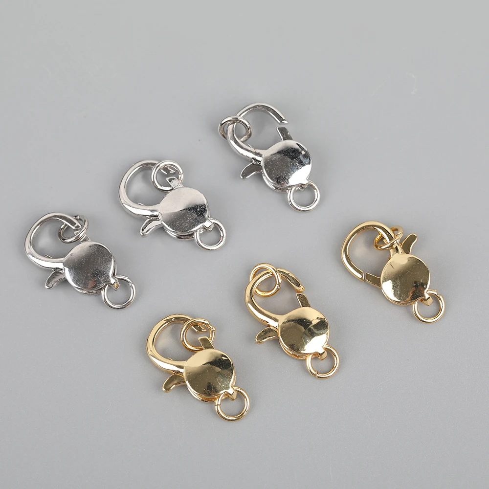10Pcs/Lot 10X15mm Gold Silvery Copper Lobster Clasps Pendant Findings,Metal Open Lock Carabiner Clasps For Fashion Jewelry DIY
10Pcs/Lot 10X15mm Gold Silvery Copper Lobster Clasps Pendant Findings,Metal Open Lock Carabiner Clasps For Fashion Jewelry DIY