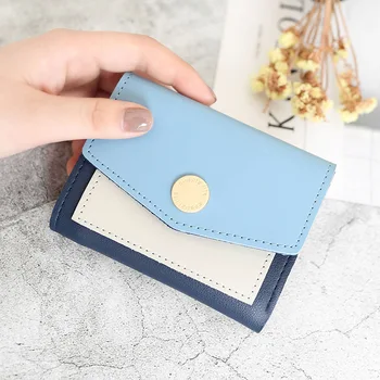2021 Women Wallets Short Section Korean Three Fold Wallet Stylish and Simple Clutch Bag Wallet Wallet
2021 Women Wallets Short Section Korean Three Fold Wallet Stylish and Simple Clutch Bag Wallet Wallet