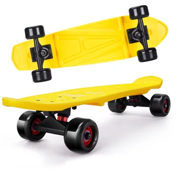 Skateboard Anti-Skidding 65cm Four-Wheel Mini Skate Board Cruiser Board Banana Fishboard Longboard Skate Outdoor Sport Boy Girl
Skateboard Anti-Skidding 65cm Four-Wheel Mini Skate Board Cruiser Board Banana Fishboard Longboard Skate Outdoor Sport Boy Girl