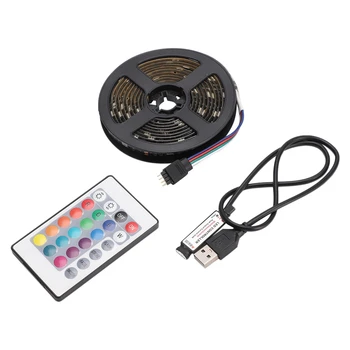 2M LED TV Backlight RGB Neon Lamp 5050SMD LED Strip Light for TV HDTV Background Lighting with 24 Keys Remote Control
2M LED TV Backlight RGB Neon Lamp 5050SMD LED Strip Light for TV HDTV Background Lighting with 24 Keys Remote Control