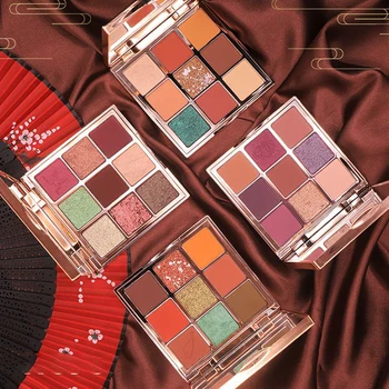 9 Colors Eyeshadow Palette Bird Flower Painting Glitter Matte Eye Make Up High Pigmented Earth Color Makeup Pallete Cosmetics
9 Colors Eyeshadow Palette Bird Flower Painting Glitter Matte Eye Make Up High Pigmented Earth Color Makeup Pallete Cosmetics