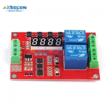 DC 5V 12V 24V 2Channel Multi Function LED Relay Module Time Delay Relay Self Lock Cycle Timing Relay Module Timer Control Switch
DC 5V 12V 24V 2Channel Multi Function LED Relay Module Time Delay Relay Self Lock Cycle Timing Relay Module Timer Control Switch