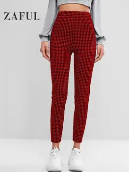 Zaful Plaid Patchwork Women Causal Leggings Autumn High Waisted Straight Skinny Femme Leggings Slim Fit Trousers Pants For Women
Zaful Plaid Patchwork Women Causal Leggings Autumn High Waisted Straight Skinny Femme Leggings Slim Fit Trousers Pants For Women