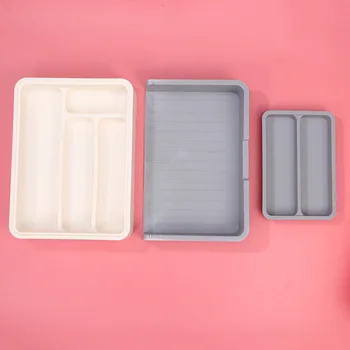Tableware Storage Holder Cutting Tool Chopstick Spoon Box Kitchen Drawer Type Box (Grey)
Tableware Storage Holder Cutting Tool Chopstick Spoon Box Kitchen Drawer Type Box (Grey)