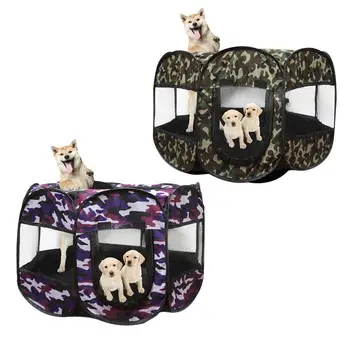 Portable Folding Pet Dog Tent Dog House Cage Dog Cat Tent Playpen Puppy Kennel Easy Operation Octagonal Fence Outdoor Supplies
Portable Folding Pet Dog Tent Dog House Cage Dog Cat Tent Playpen Puppy Kennel Easy Operation Octagonal Fence Outdoor Supplies