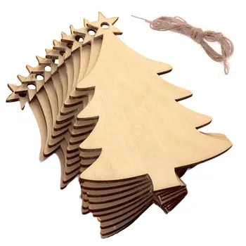 10pcs Christmas Wooden Pendant Christmas Tree Decoration Creative Diy Home Living Room Accessories Gift
10pcs Christmas Wooden Pendant Christmas Tree Decoration Creative Diy Home Living Room Accessories Gift