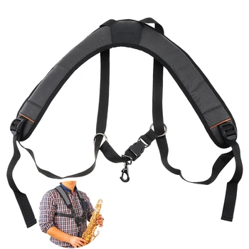 Adjustable Oxford Fabric Wider Add Cotton Saxophone Strap Sax Holder Double Shoulders with Steel Hook for Alto Tenor Soprano Sax
Adjustable Oxford Fabric Wider Add Cotton Saxophone Strap Sax Holder Double Shoulders with Steel Hook for Alto Tenor Soprano Sax