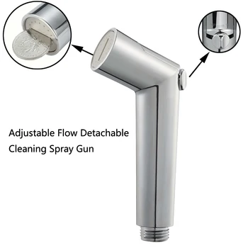 Toilet Hand Held Bidet Faucet Sprayer Bidet Set Sprayer Gun Stainless Steel Toilet Spray For Bathroom Self Cleaning Shower Head
Toilet Hand Held Bidet Faucet Sprayer Bidet Set Sprayer Gun Stainless Steel Toilet Spray For Bathroom Self Cleaning Shower Head