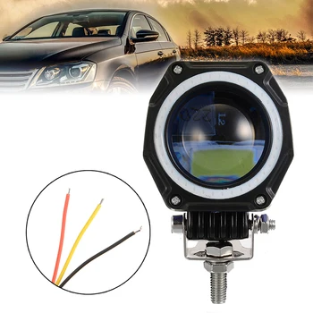 1pc Waterproof Projector LED Fog Light Angel Eyes 64mm 76mm 89mm Day-time Running Light 9-32V Fog Lamp
1pc Waterproof Projector LED Fog Light Angel Eyes 64mm 76mm 89mm Day-time Running Light 9-32V Fog Lamp