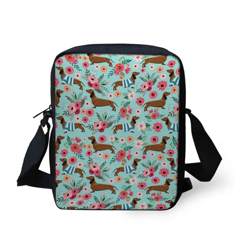 Women Baby Mini Messenger Bags Dachshund Dog Floral Printed Shoulder Bags for Girls Women Small Purse Girls Rucksack
Women Baby Mini Messenger Bags Dachshund Dog Floral Printed Shoulder Bags for Girls Women Small Purse Girls Rucksack