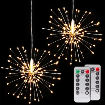 200 led string lights Outdoor Waterproof Hanging Starburst String Light Firework Copper Fairy Garland Christmas cortina de led
200 led string lights Outdoor Waterproof Hanging Starburst String Light Firework Copper Fairy Garland Christmas cortina de led