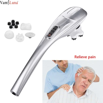 Auto Electric Neck Massager Wireless Handheld Hammer Infrared Massage Back Waist Relax Cervical Vertebra Roller Massage Stick
Auto Electric Neck Massager Wireless Handheld Hammer Infrared Massage Back Waist Relax Cervical Vertebra Roller Massage Stick