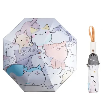 Reflective strip fullly Automatic cartoon umbrella for kids
Reflective strip fullly Automatic cartoon umbrella for kids