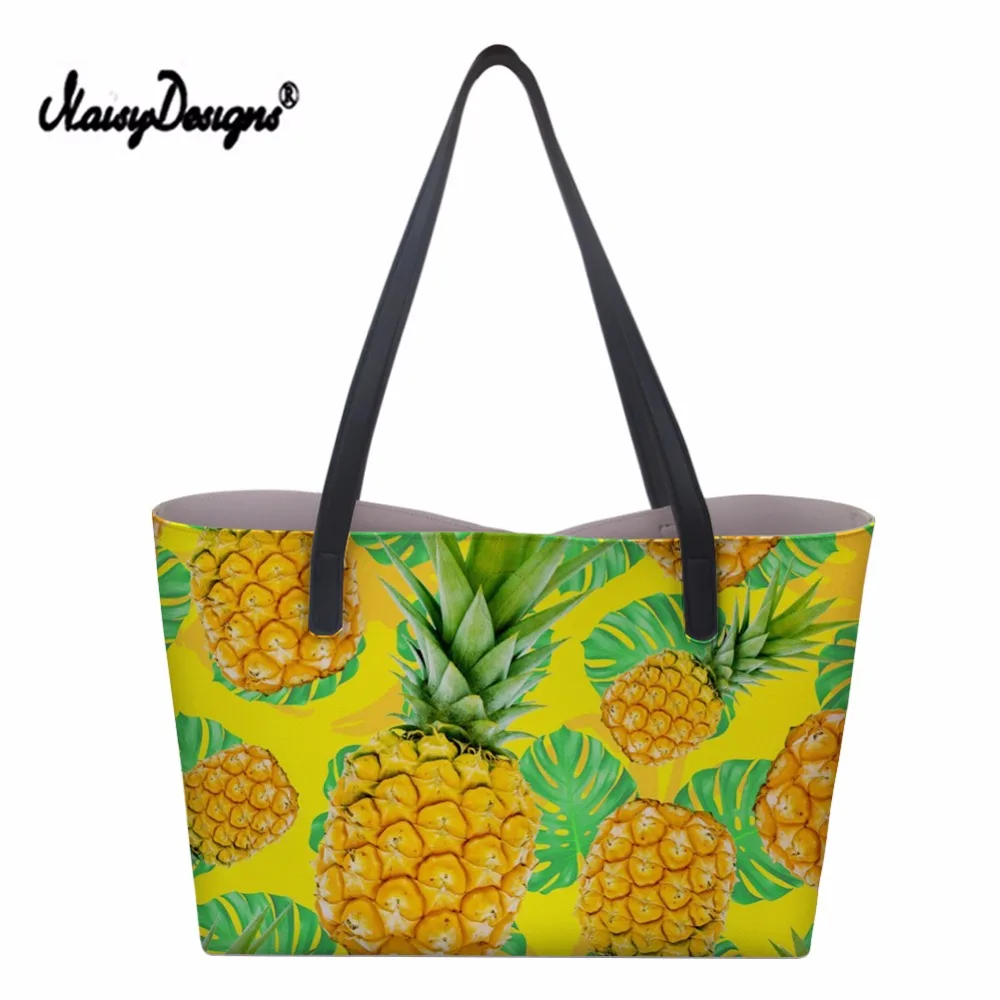 

Kawaii Women Shoulder Bags With Pineapple Pattern Handbags Ladies Purse Crossbody Feminina Sac A Main Tote Top-Handle Custom Bag