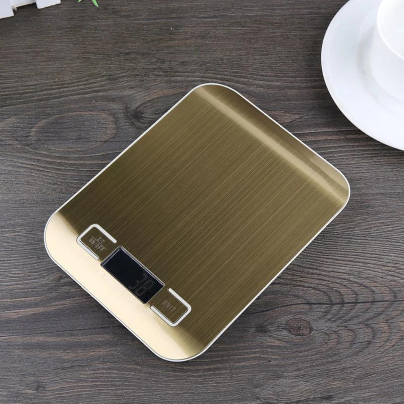 5Kg 1g Digital Kitchen Scale Stainless Steel Electronic Food Scale Weighing Scales with LCD Display Kitchen Tools bascula cocina
5Kg 1g Digital Kitchen Scale Stainless Steel Electronic Food Scale Weighing Scales with LCD Display Kitchen Tools bascula cocina