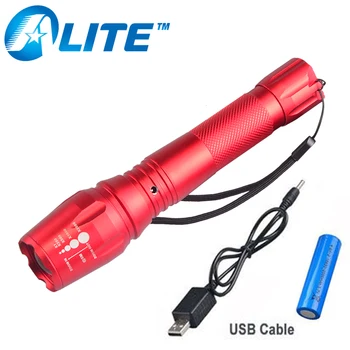 TMWT Outdoor Camping Powerful Zoomable 18650 XML T6 LED Rechargeable Flashlight USB Torch Light
TMWT Outdoor Camping Powerful Zoomable 18650 XML T6 LED Rechargeable Flashlight USB Torch Light