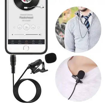 Hot sale 3.5mm Mic Lapel Microphone Hands Free Wired Condenser Mini Lavalier Mic Portable Microphones
Hot sale 3.5mm Mic Lapel Microphone Hands Free Wired Condenser Mini Lavalier Mic Portable Microphones