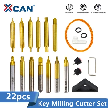 XCAN Key Milling Cutter 22pcs Set for Vertical Key Cutting Machine Locksmith Tools Key Cutters
XCAN Key Milling Cutter 22pcs Set for Vertical Key Cutting Machine Locksmith Tools Key Cutters